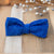 Blue Sparkle Dog Bow Tie