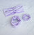 Lilac Velvet Scrunchie Hair Tie