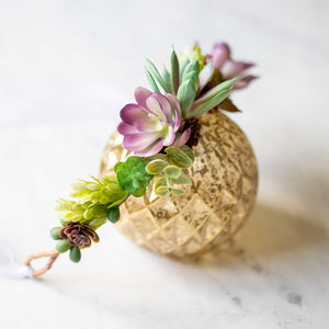 Desert Succulent Flower Crown