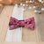 Marble Sparkle Dog Bow Tie