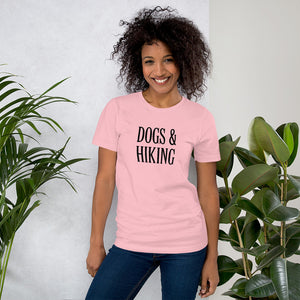 'DOGS & HIKING' Short-Sleeve Unisex T-Shirt